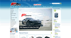 Desktop Screenshot of melrosecorvette.com